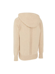 Women's Space Dye Heather Hooded Sweater In Chinchilla