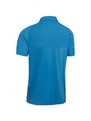 Performance Colour Block Polo In Vallarta Blue