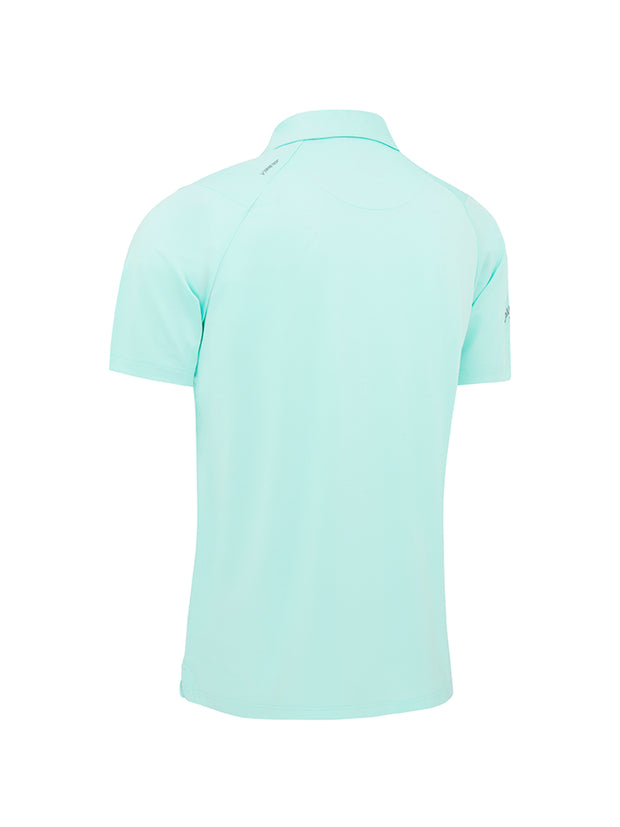 Swing Tech Tour Polo In Aruba Blue