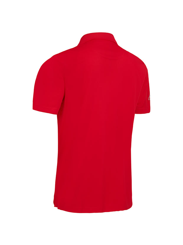 Tournament Polo In True Red
