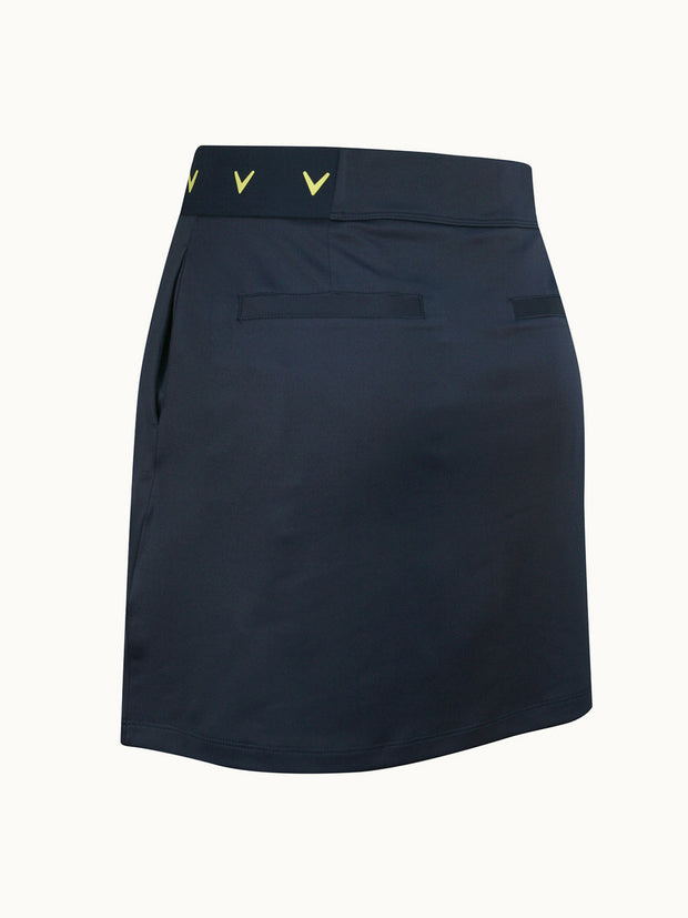 Camo Wrap Women's Skort In Peacoat