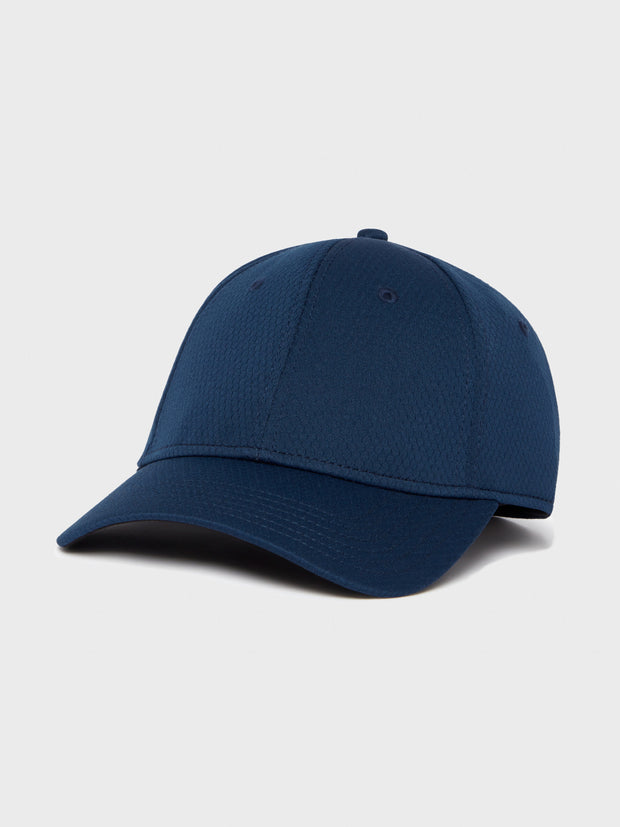 Fronted Crested Cap In Navy