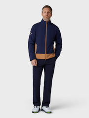 Men's Stormguard III Waterproof Rain Jacket In Tobacco Brown