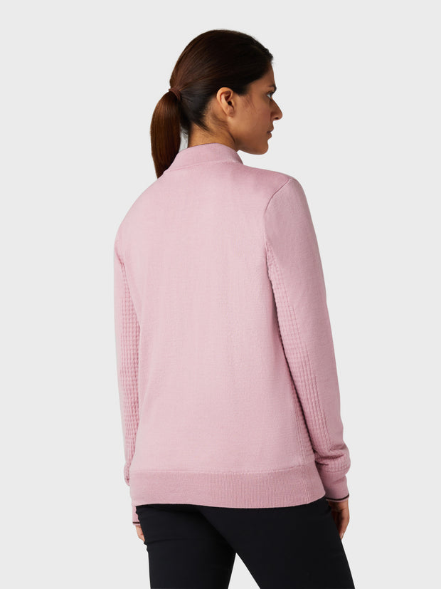 Women's Windstopper Full-Zip Sweater In Pink Nectar