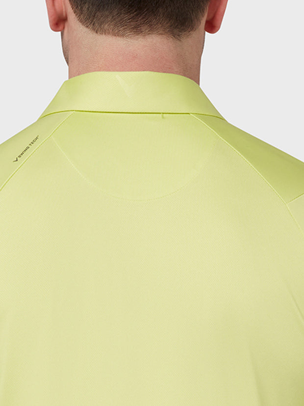 Swing Tech Tour Polo In Daiquiri Green