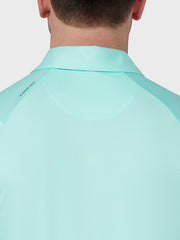 Swing Tech Tour Polo In Aruba Blue