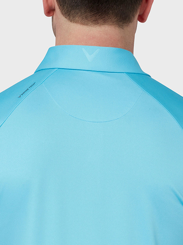 Swing Tech Tour Polo In Blue Grotto