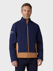Men's Stormguard III Waterproof Rain Jacket In Tobacco Brown