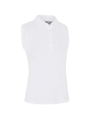 Women's Chev Primaloft Quilted Vest In Bright White