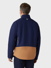 Men's Stormguard III Waterproof Rain Jacket In Tobacco Brown