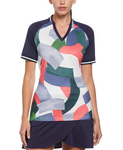 Ribbon Polo In Brilliant White