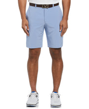 Lightweight Tech Short With Active Waistband In Chambray