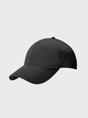 Fronted Crested Cap In Black