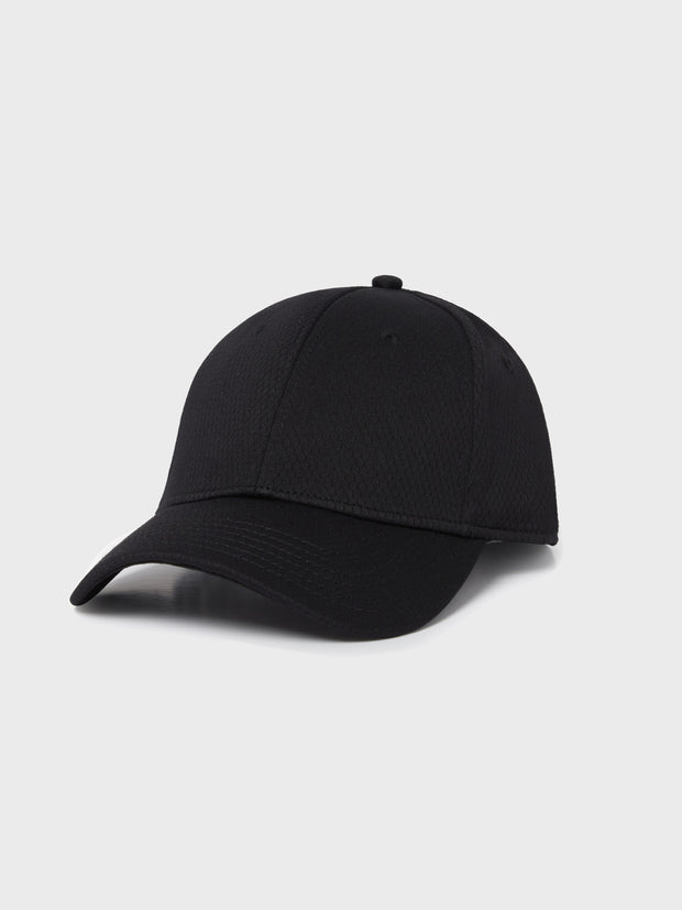 Women's Fronted Crested Cap In Black