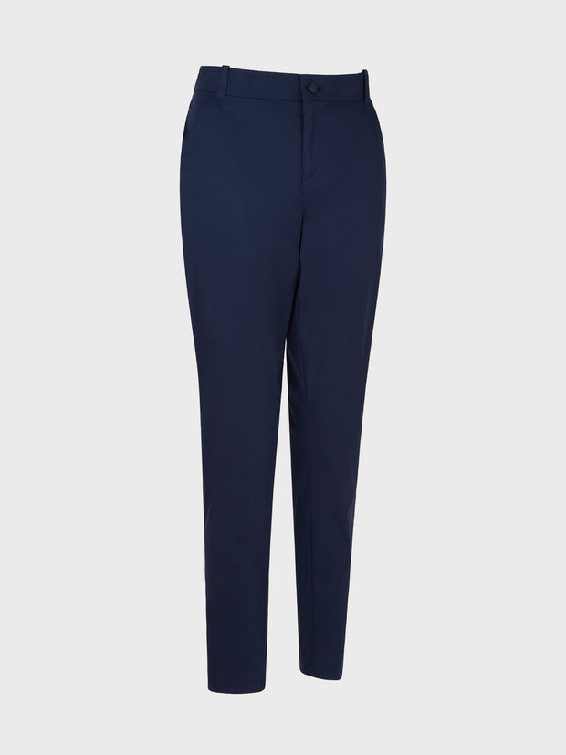 5 Pocket Flex Fabric Women's Trousers In Peacoat
