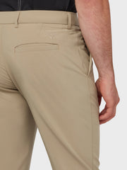Chevron Tech Trouser In Trousers In Chinchilla