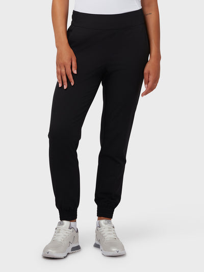 Lightweight Women's Joggers In Caviar