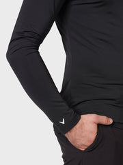 Swingtech™ Thermal Top In Caviar