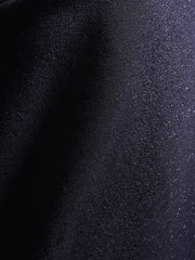 Aquapel Quarter Zip Mixed Media Sweatshirt In Black Lichen/Tigerlily