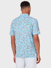 Artificial Nature Polo In Malibu Blue
