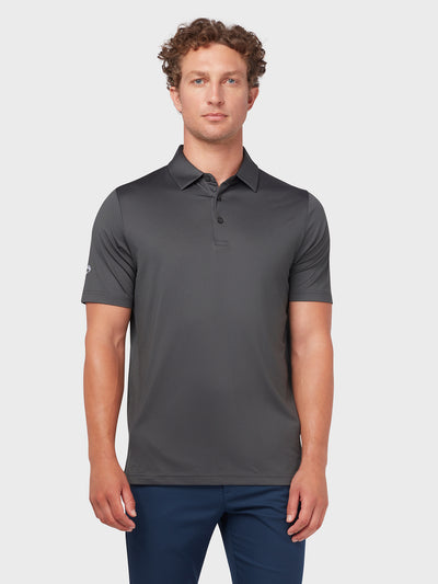 Swing Tech Tour Polo In Asphalt