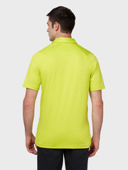 Swing Tech Tour Polo In Surreal Green