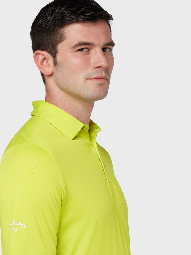 Swing Tech Tour Polo In Surreal Green