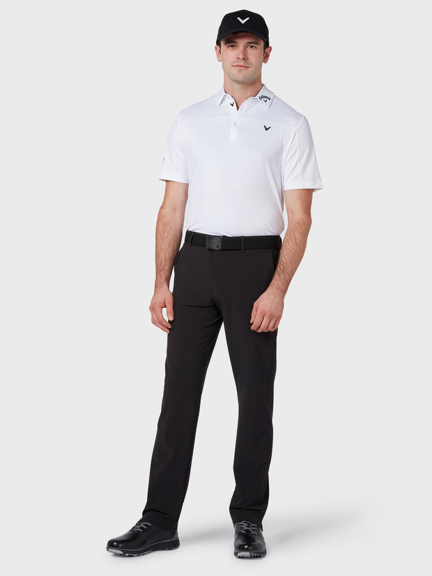 Odyssesy Ventilated Polo In Bright White