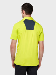 Odyssesy Ventilated Polo In Surreal Green