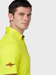 Odyssesy Ventilated Polo In Surreal Green