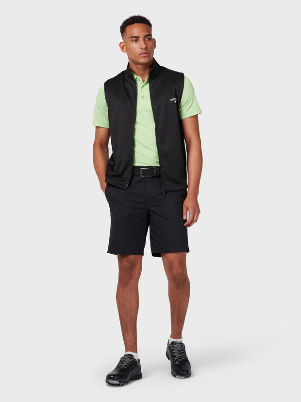 Soft Touch Solid Polo In Summer Green