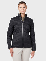 Women's Quilted Jacket In Caviar