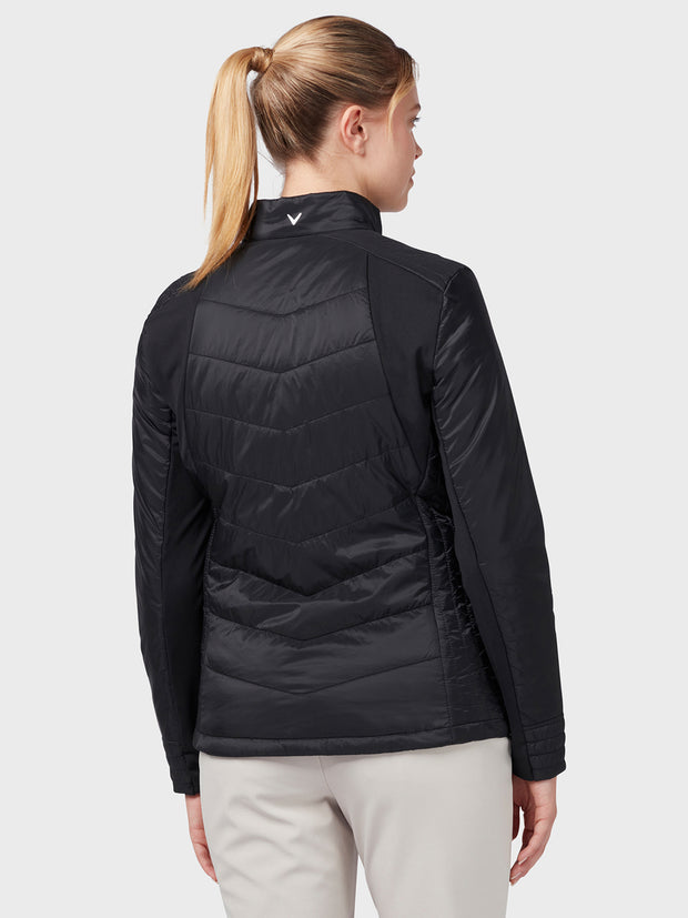 Women's Quilted Jacket In Caviar