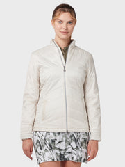 Women's Quilted Jacket In Moonbeam