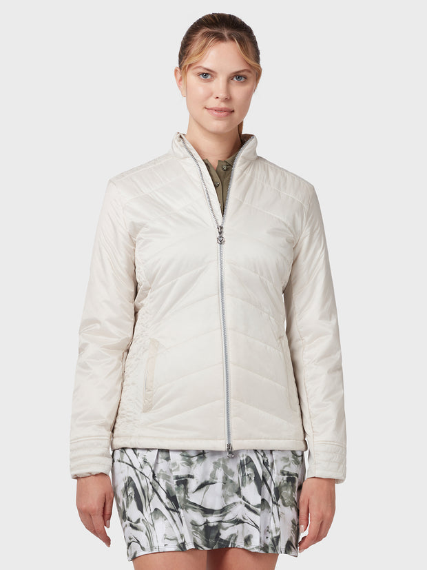 Women's Quilted Jacket In Moonbeam