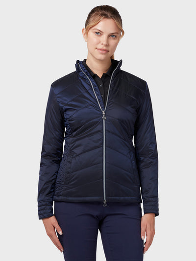 Women's Quilted Jacket In Peacoat
