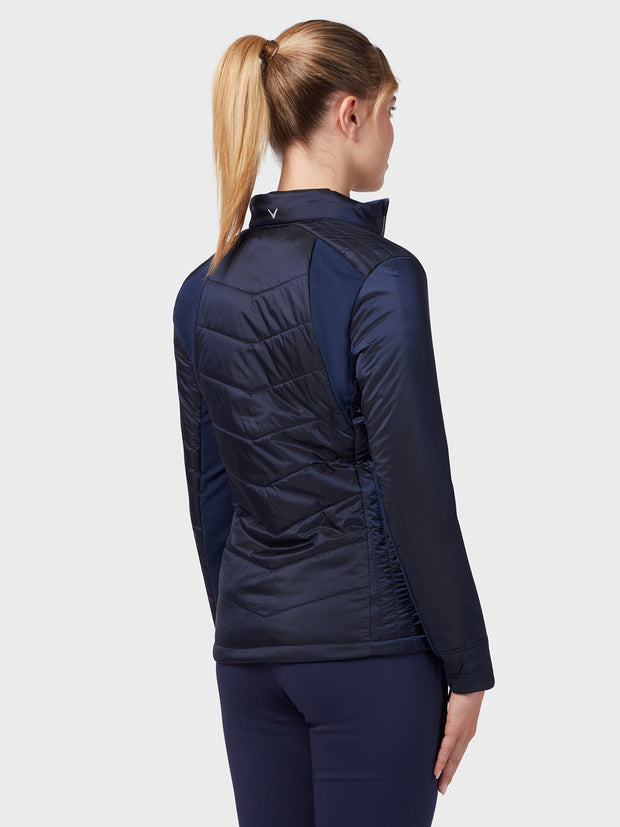 Women's Quilted Jacket In Peacoat