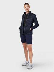 Women's Quilted Jacket In Peacoat