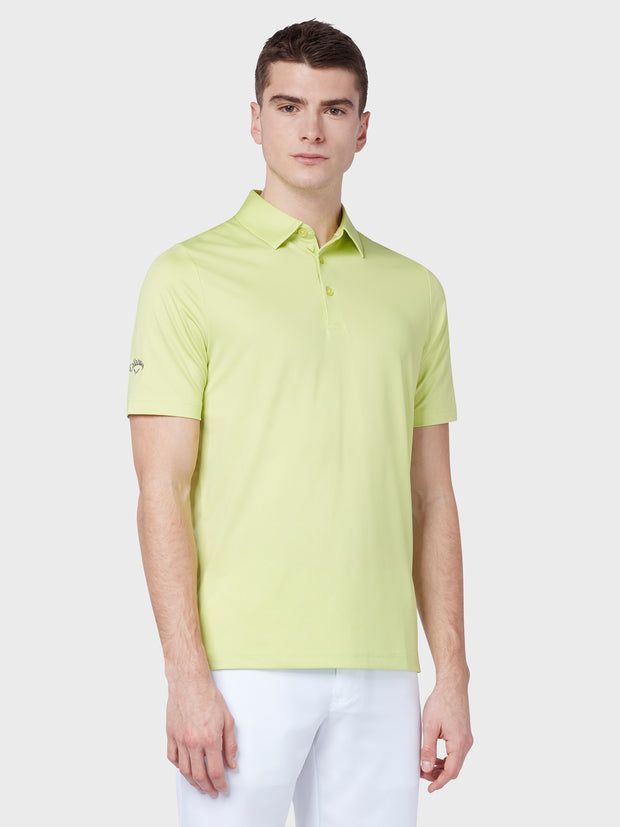 Swing Tech Tour Polo In Daiquiri Green