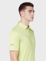 Swing Tech Tour Polo In Daiquiri Green