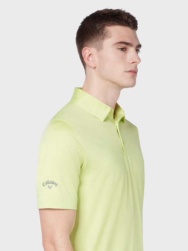 Swing Tech Tour Polo In Daiquiri Green