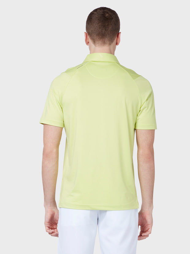 Swing Tech Tour Polo In Daiquiri Green