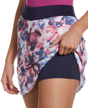 Floral Printed Women's Skort In Fruit Dove