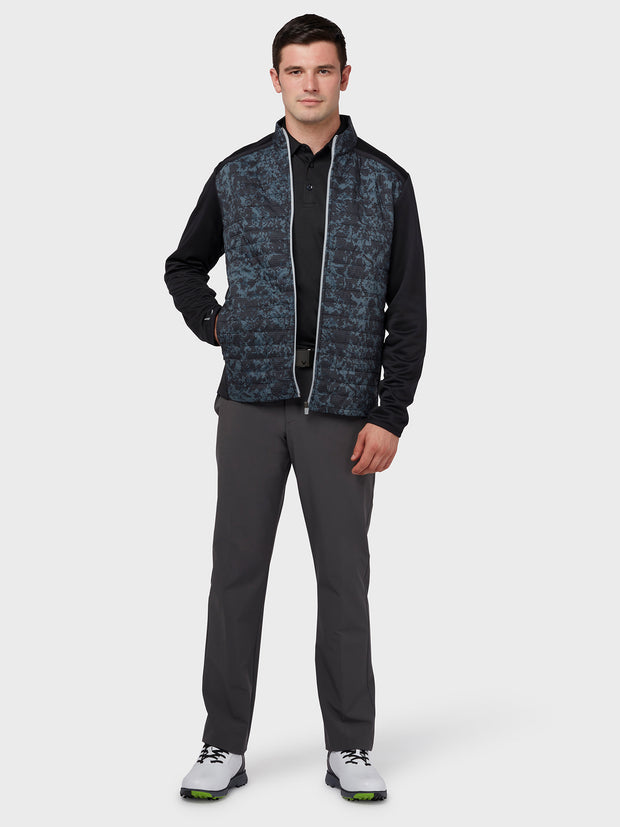 X Series Abstract Camo Jacket In Caviar