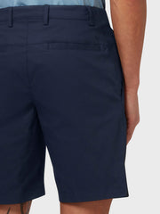X Series Flat Fronted Short In Navy Blazer