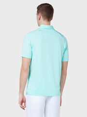 Swing Tech Tour Polo In Aruba Blue