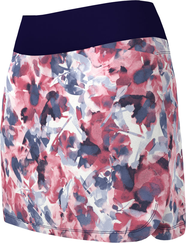 Floral Printed Women's Skort In Fruit Dove