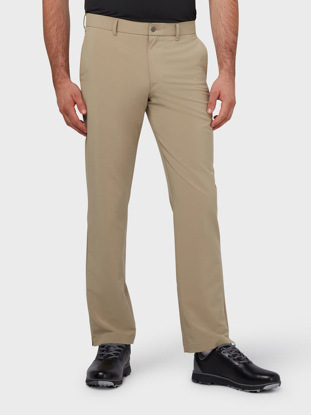 Chevron Tech Trouser In Trousers In Chinchilla